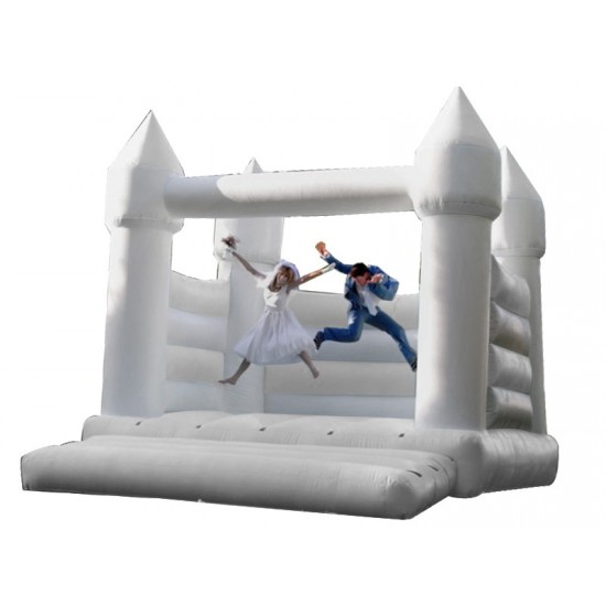 White Bouncy Castle