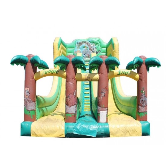 Inflatable Toboggan Pistes Jungle