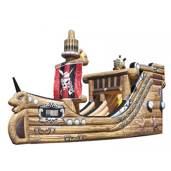 Inflatable Pirate Ship Slide