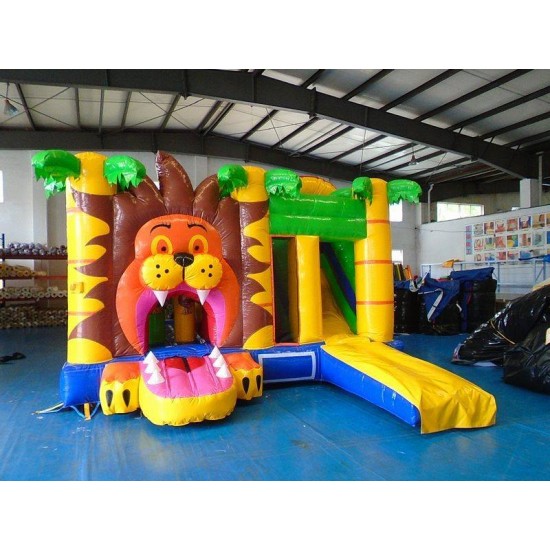 Lion Bouncy Castle Combo