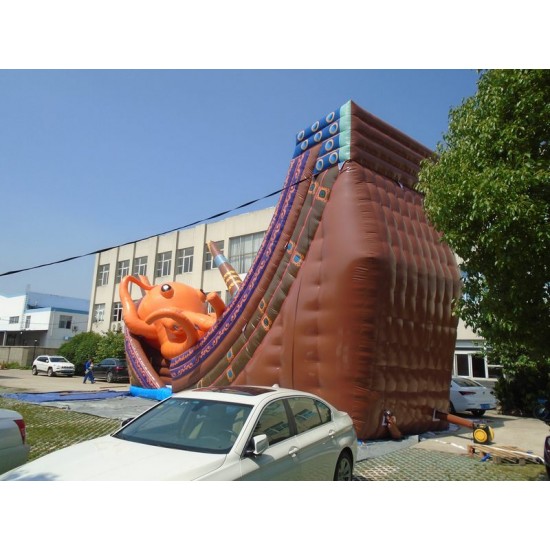 Inflatable Kraken Slide