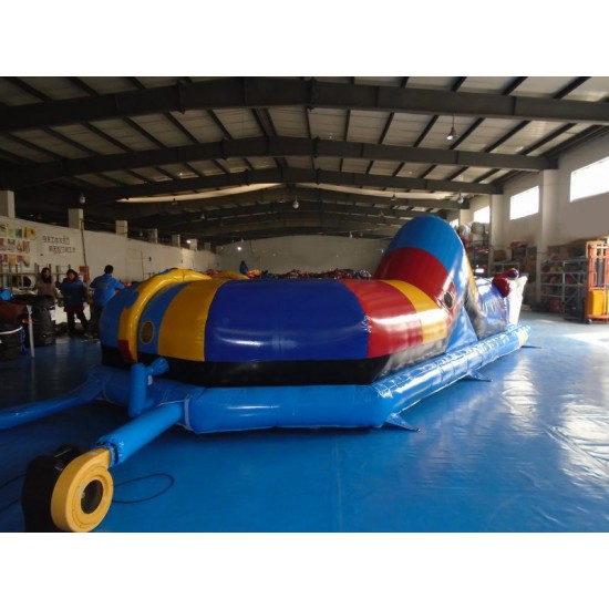 Inflatable Caterpillar Play Tube