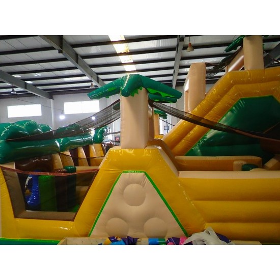 World’s Biggest Inflatable Obstacle Course